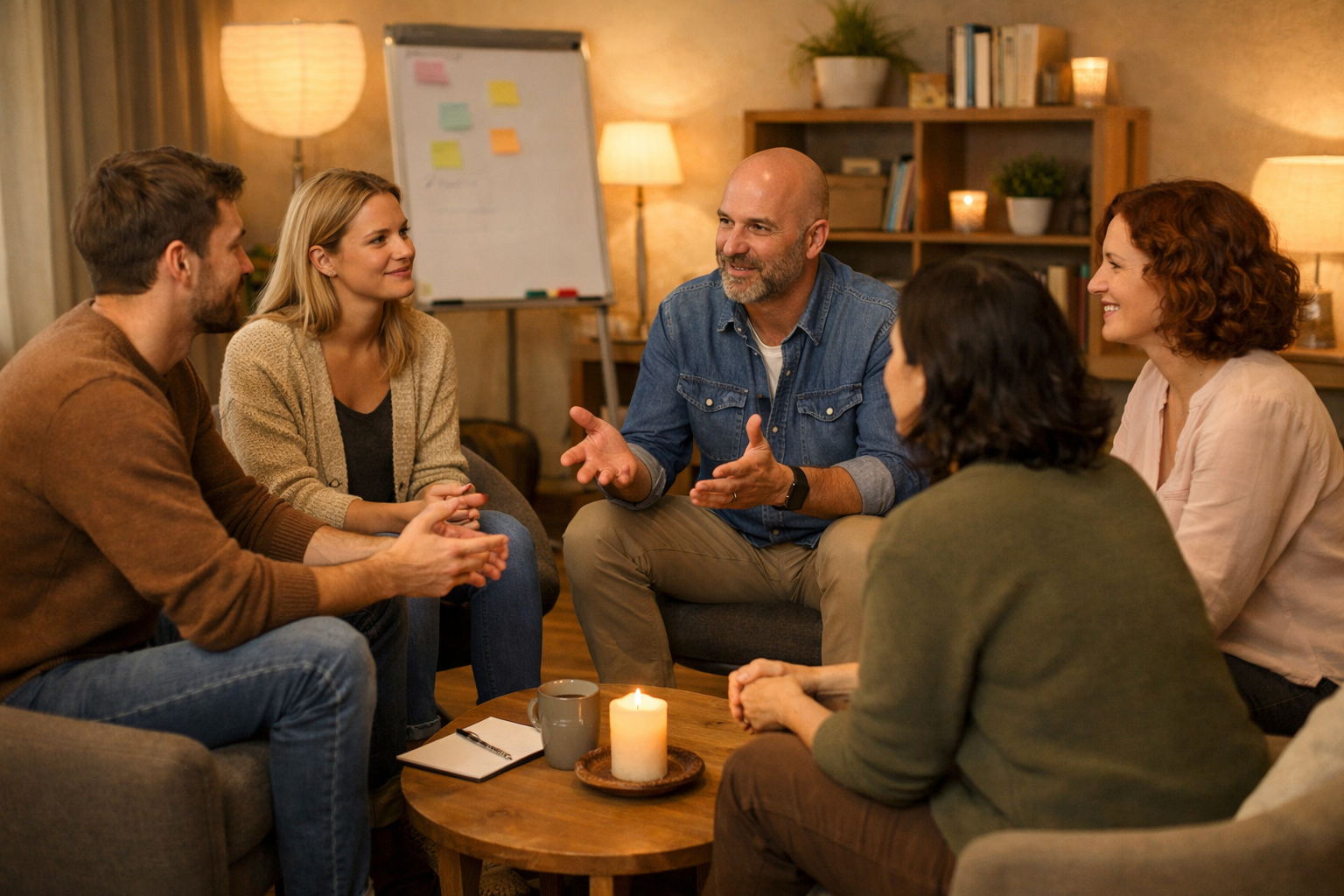 Workshop di gruppo sull'alimentazione